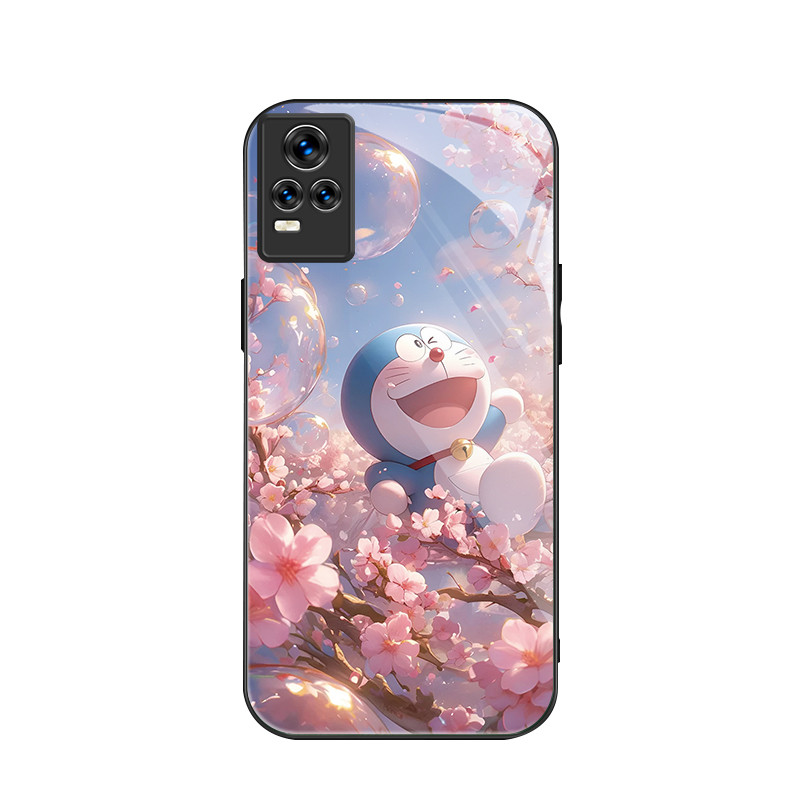 สําหรับ Vivo Y73/Vivo Y21e 4G(ไม่ใช่ 5G) , Flower Sea Play, บุคลิกภาพอินเทรนด์, เคสป้องกันโทรศัพท์ป้