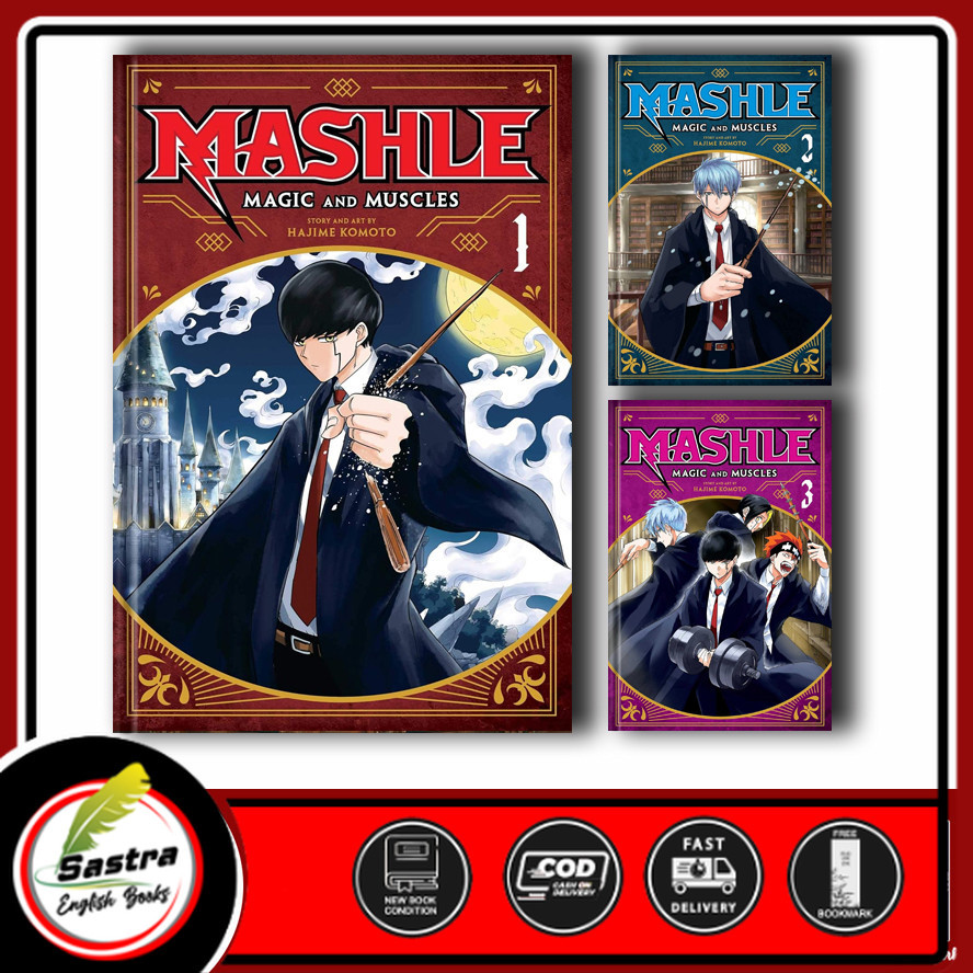 Mashle: มังงะเวทมนตร์และกล้ามเนื้อ เล่ม 1-15 (อังกฤษ)
