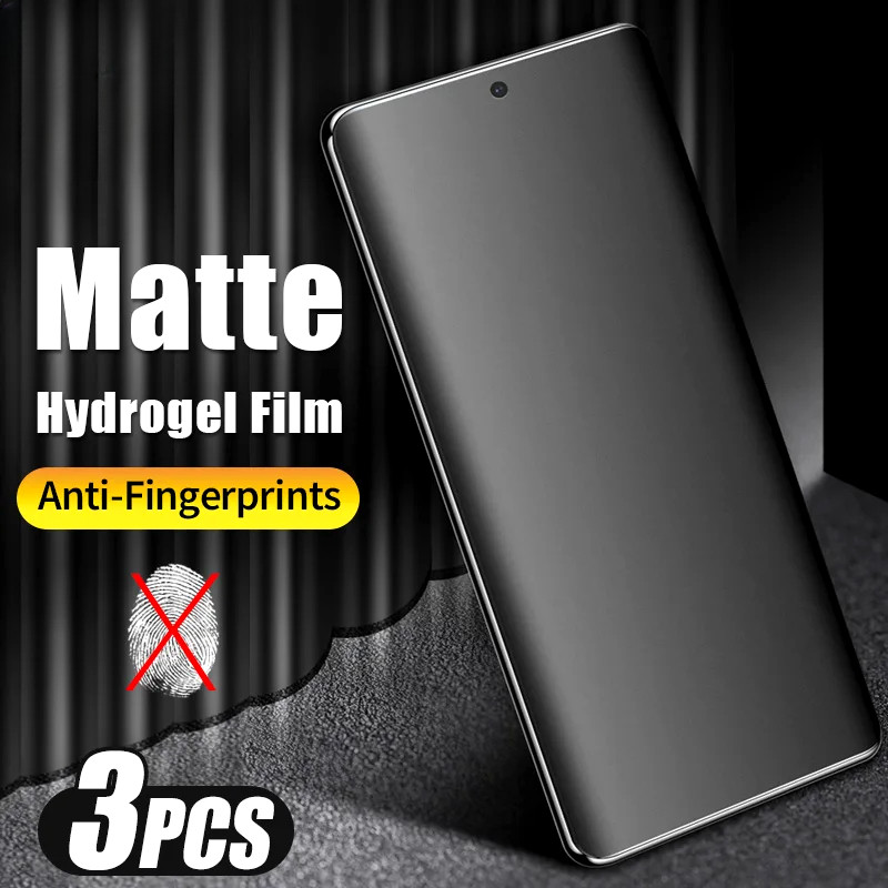 3 ชิ้น HD Clear Hydrogel Soft ฟิล์มสําหรับ Realme Narzo 80x 80 Pro Lite 5G Frosted Screen Protector 