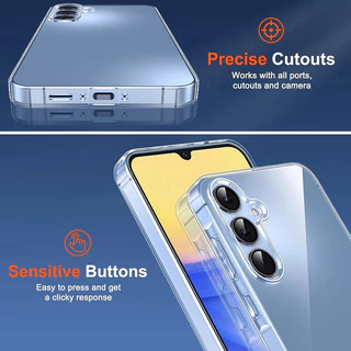 เคสซิลิโคนอ่อนนุ่มบางเฉียบสําหรับ Samsung Galaxy S26 S25 S24 S23 S21 FE S22 Ultra Plus FE S25Edge เคสใส