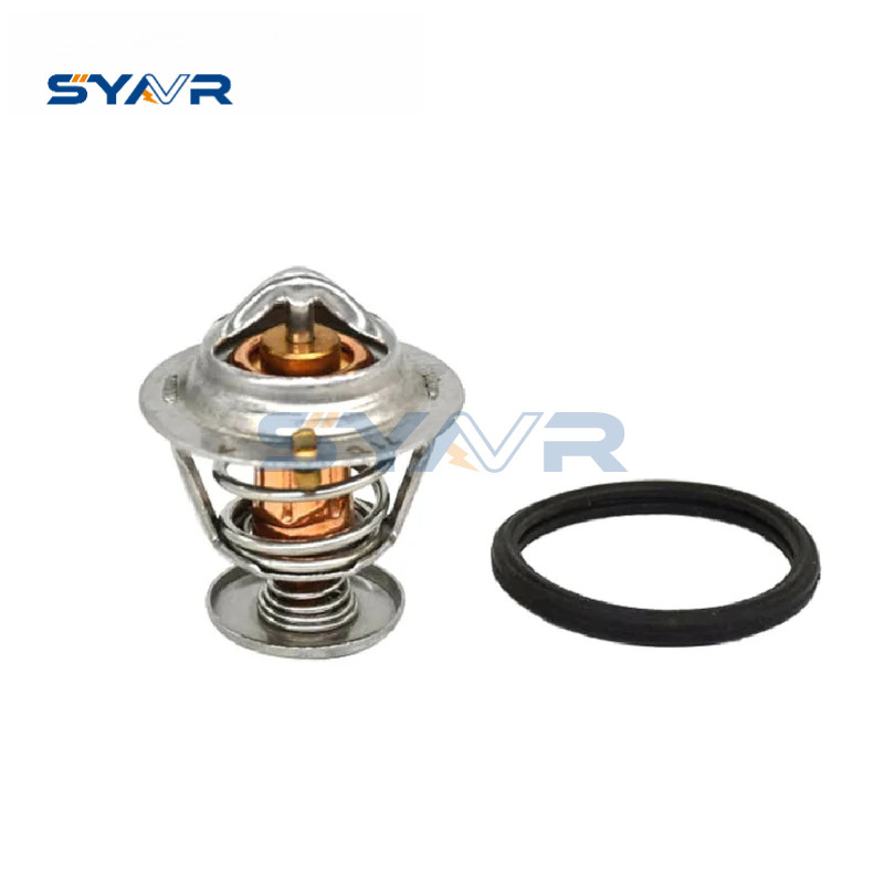 เทอร์โมเทอร์โมสตัทรถขุด Komatsu 129155-49801 129155-49800 71oC สําหรับ Yanmar 3TNE84 3TNV84 3TNE88 4