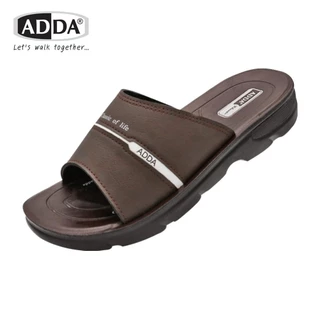 ADDA 7C15-M1 ของแท้ 100% | รองเท้าแตะชาย PU Classic | พื้นหนานุ่ม "Classic of Life" ใส่สบายทุกวัน