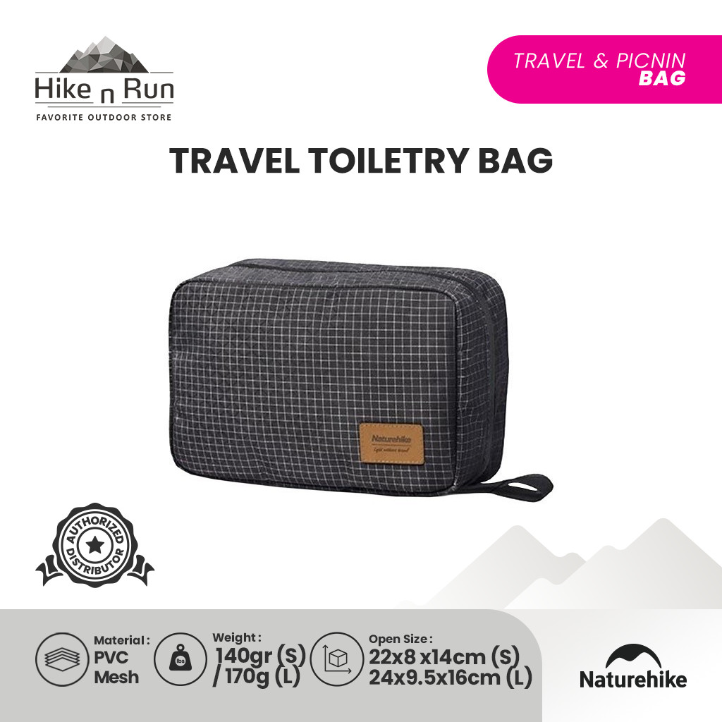 Naturehike Toiletry Wash Bag SN03 NH20SN010 - กระเป๋าเครื่องสําอาง/ห้องน้ําแบบแขวน