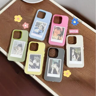 ส่งจากไทย เคสสำหรับไอโฟน15 สีเด่น เคสด้านครอบสองชั้นสีสัน For IPhone13 11 12 14PLUS 6/7/8 15 16Pro PROMAX X XS XR XSMAX