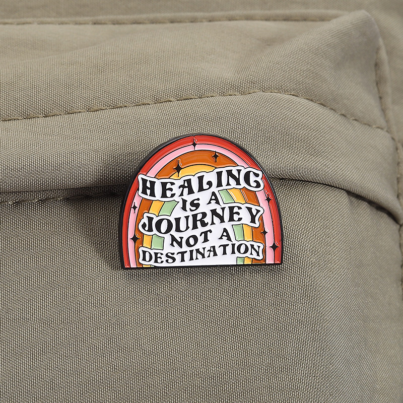 เข็มกลัดลายสมองสุขภาพจิต แบบบอร์ดน่ารัก พร้อมติดที่กระเป๋าเป้ เป็นของขวัญให้เพื่อน - รูปที่ 6