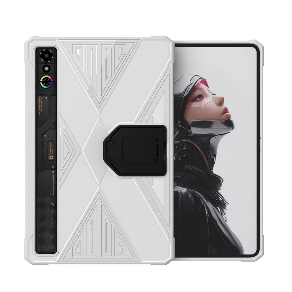 สําหรับ ZTE Red Magic Astra 2025 9.06 นิ้วเกราะป้องกัน RedMagic แท็บเล็ต 3Pro Gaming Soft TPU กันกระแทกพร้อมขาตั้งฝาหลัง