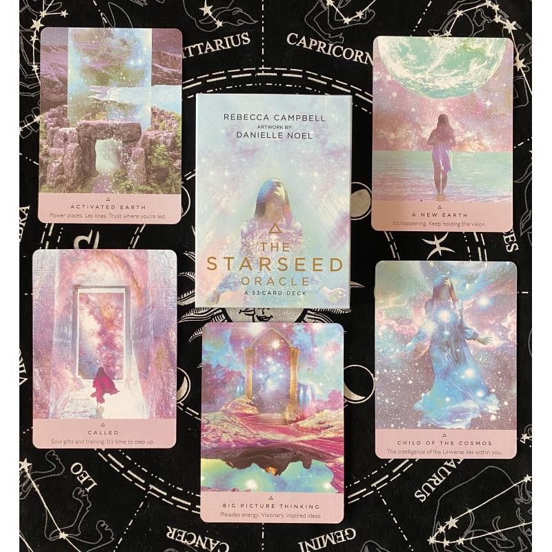 The Starseed Oracle Cards การ์ดภาษาอังกฤษพร้อมคำแนะนำอิเล็กทรอนิกส์