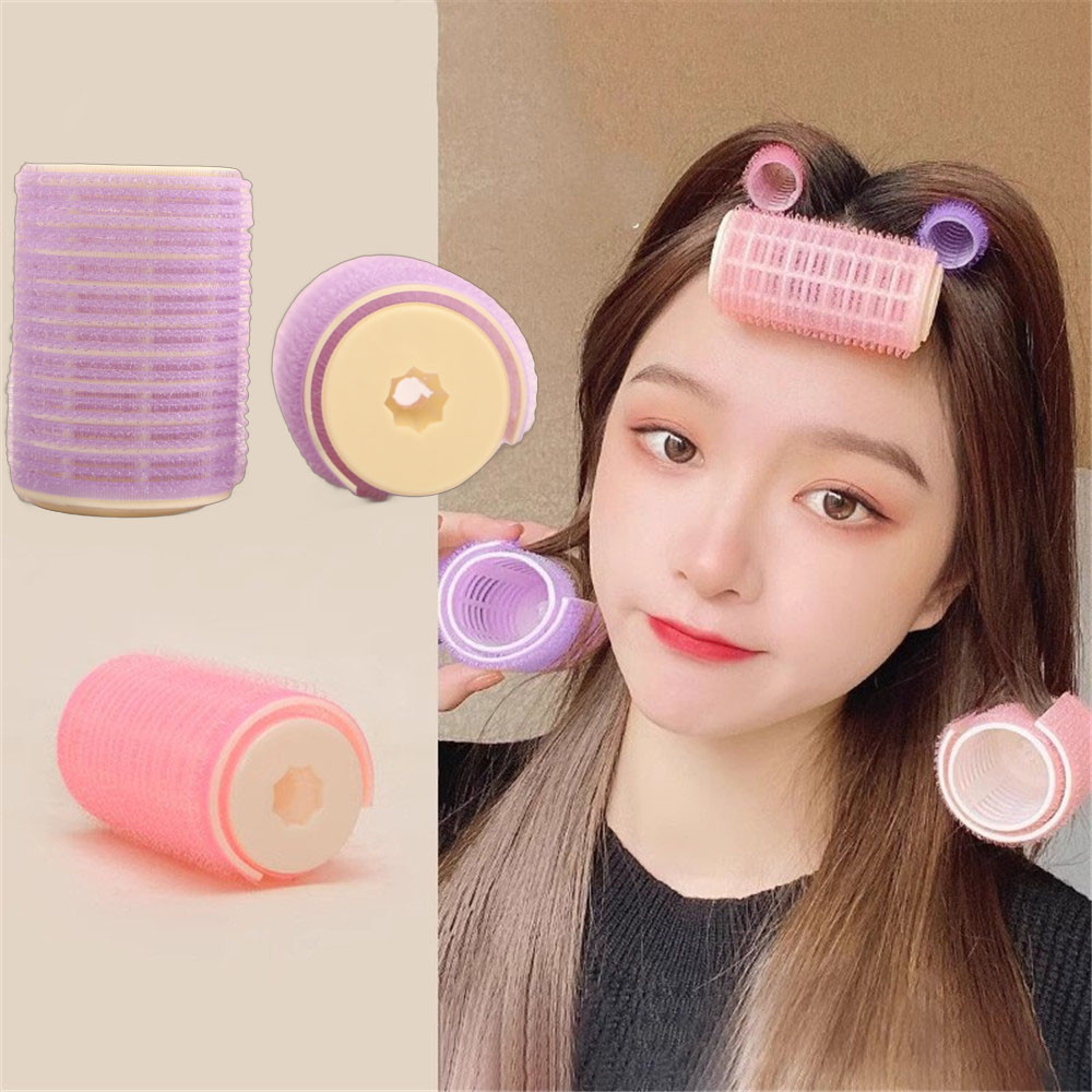 เตารีดดัดผมสีชมพูสําหรับสาวเรียบเหล็กดัดผมอากาศรากผมปุยเหล็กดัดผมกลวงเรียบสไตล์เกาหลี