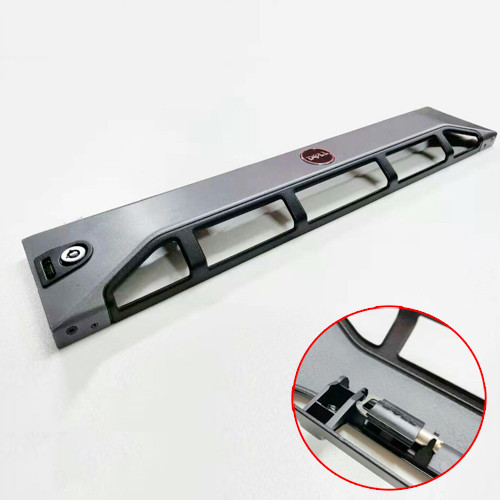 ใช้แผ่นหน้าฝาหน้า TFV72 0TFV72 & Key สําหรับ Dell PowerEdge R520 R530 R720 R720xd R730 R820 R830 Ser