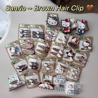 [แท้100%] กิ๊ฟติดผม คิตตี้ Kitty Brown Sugar สีน้ำตาลเข้ม เหมาะกับทุกลุคแน่นอน