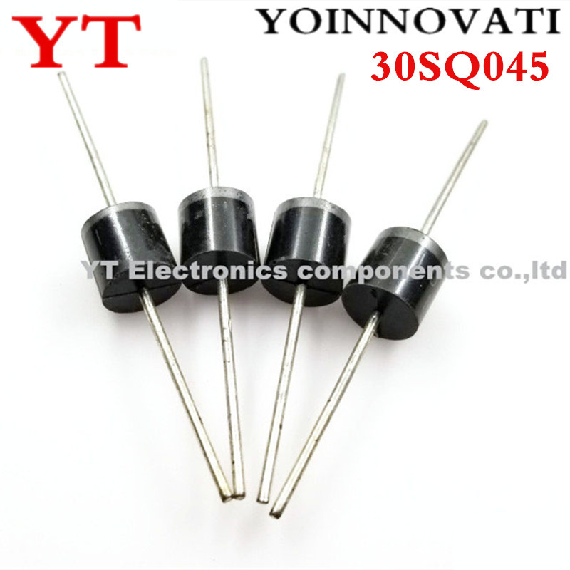 10 ชิ้น 30SQ045 R-6 30A 45V.