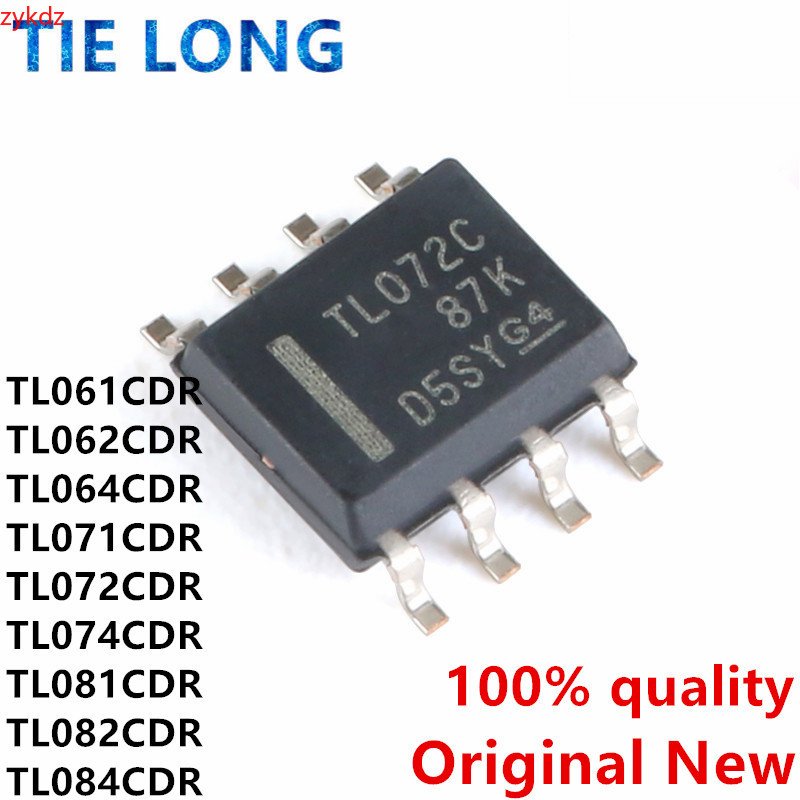 10PCS TL072CDR TL072C SOP TL072 TL072CDT TL061CDR TL062CDR TL064CDR TL071CDR TL074CDR TL081CDR TL084