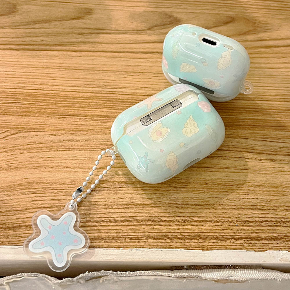 Ocean ปลาดาว Conch ชุดหูฟังสําหรับ AirPods 1 2 3 4 รูปที่ 6