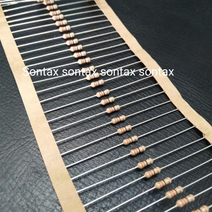 (READ DESCRIPTION!!) 33ohm 33 ohm ตัวต้านทาน werstan r 1/4 0.25 w วัตต์ 5% คาร์บอนไต้หวัน