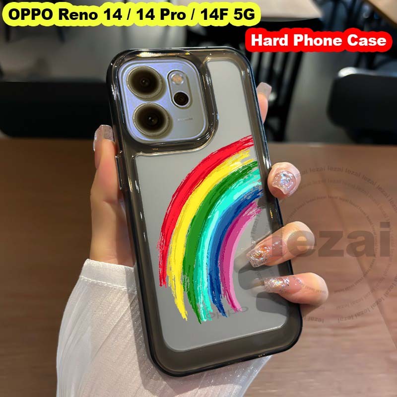 เคสOPPO Reno 14F 14 Pro 5G 2025เคสOPPO Reno14F Reno14 Reno14Pro 5G กรณี Hard กันกระแทกความงามปกหลัง