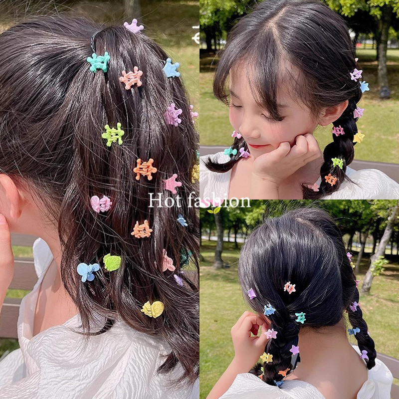 HOT FASHION THAI พร้อมส่ง กิ๊บสำหรับเด็ก ตัวเล็กคละสีคละลาย จำนวนละ1ชิ้น-TM-4 ราคา ถูกที่สุด ดีลบีเคเค แกลเลอรีภาพที่ 2