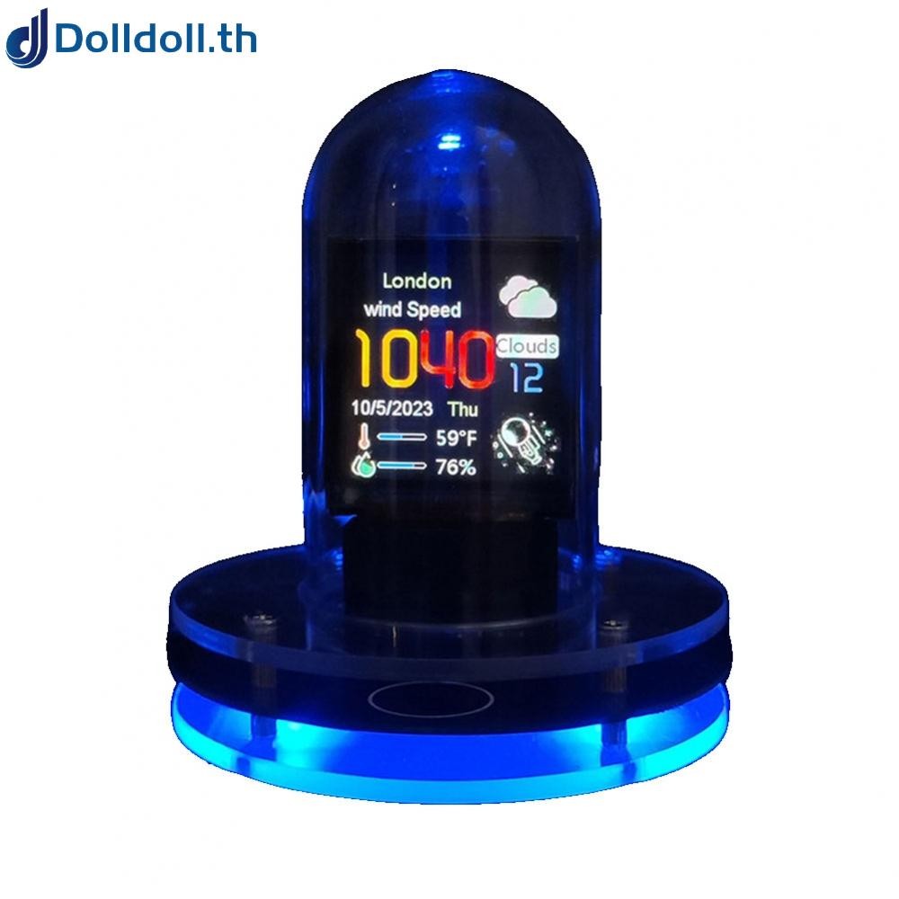 [Dolldoll]WIFI Nixie Tube Clock Automatic Time Synchronization Customizable Information