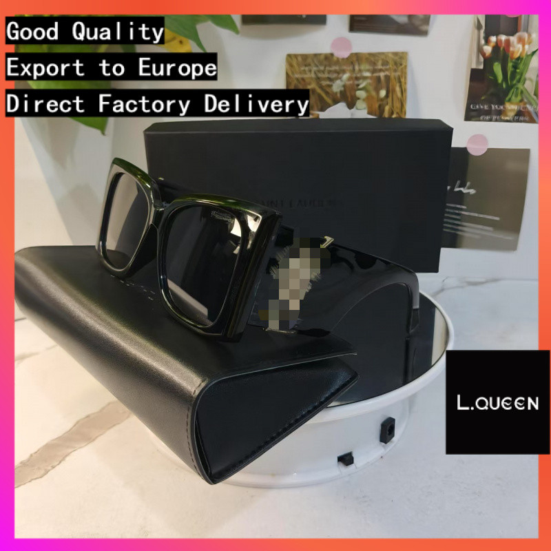 L.QUEEN แว่นกันแดดสุภาพสตรี สไตล์ใหม่และแฟชั่น เหมาะสำหรับการขับรถและการเดินทาง SL119