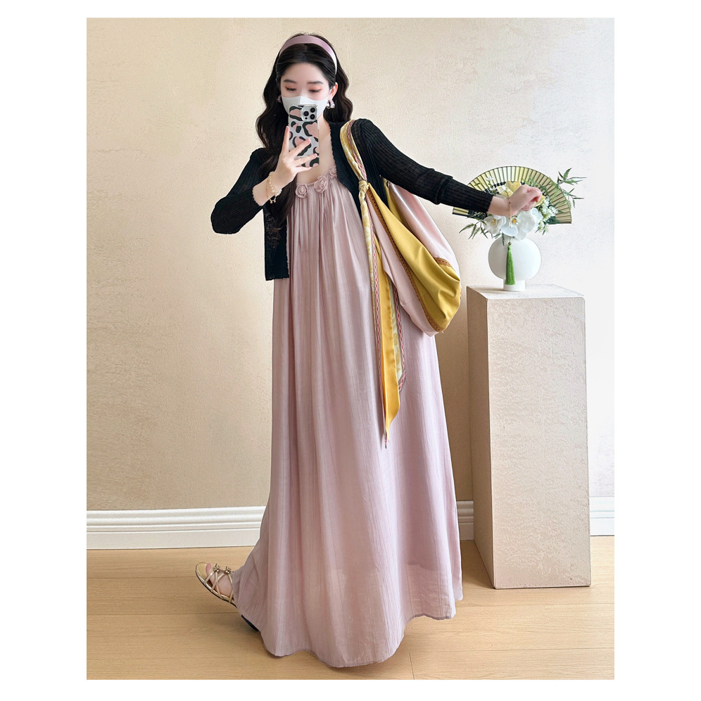 ชุดคลุมท้องและกระโปรงสลิงชีฟองสำหรับฤดูร้อน มาพร้อมเสื้อครีมกันแดดน่าสวมใส่ - รูปที่ 3