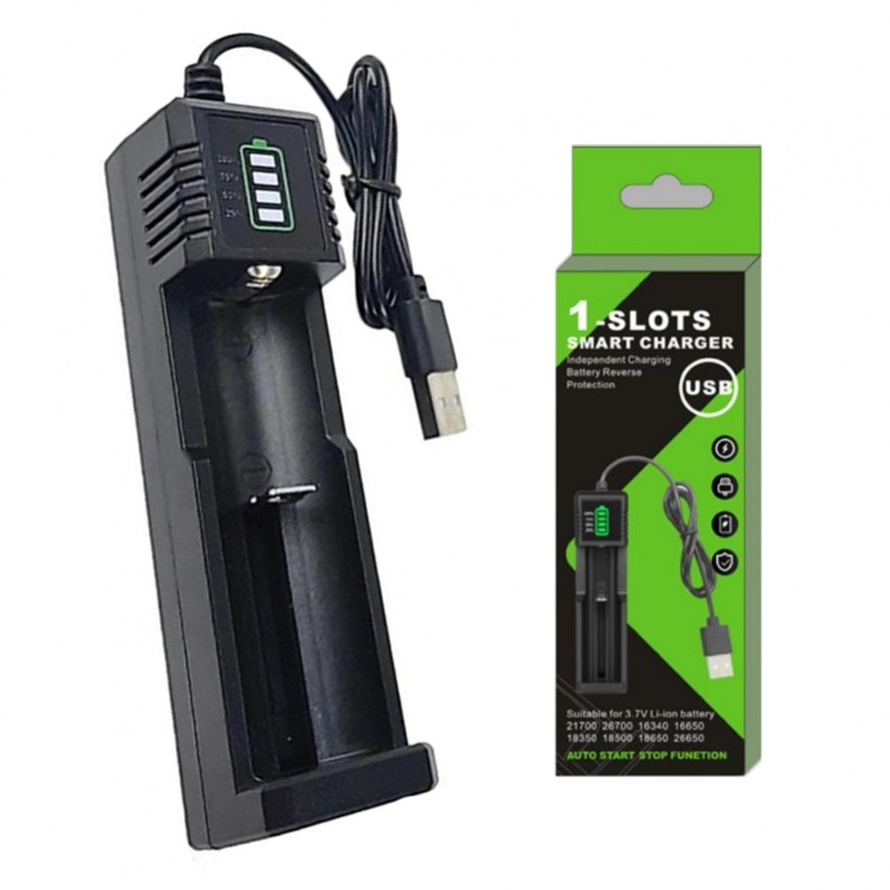 [NEW]USB Battery Charger 124 Slots for 21700 14500 18500 26650 Lithium Battery Models[SWHOME-TH]