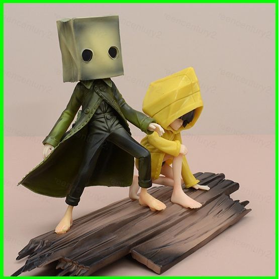 GC Little Nightmares Action Figure หกฉากรวมกันตุ๊กตาของเล่นสําหรับเด็กเครื่องประดับคอลเลกชัน