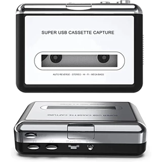 เครื่องเล่นเทปคาสเซ็ต Walkman เป็นตัวแปลง MP3 CD เครื่องเล่นเพลงเสียงเข้ากันได้กับคอมพิวเตอร์แล็ปท็อปพีซีแปลง CASSETTE เป็นดิจิตอล