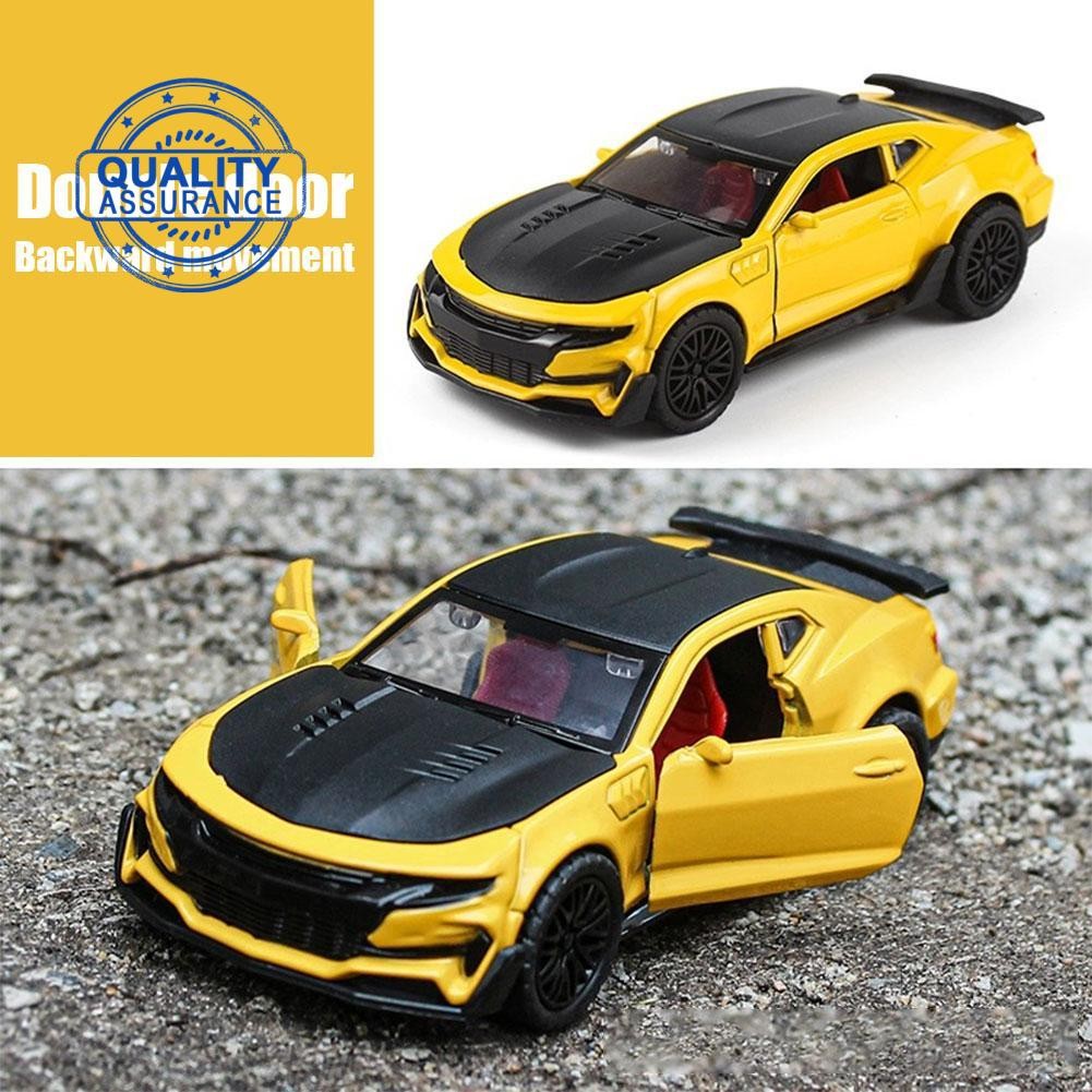 โลหะผสมจําลองรถสปอร์ตรุ่น Boy Rebound Ideal Sports ตกแต่งเด็ก M7i3