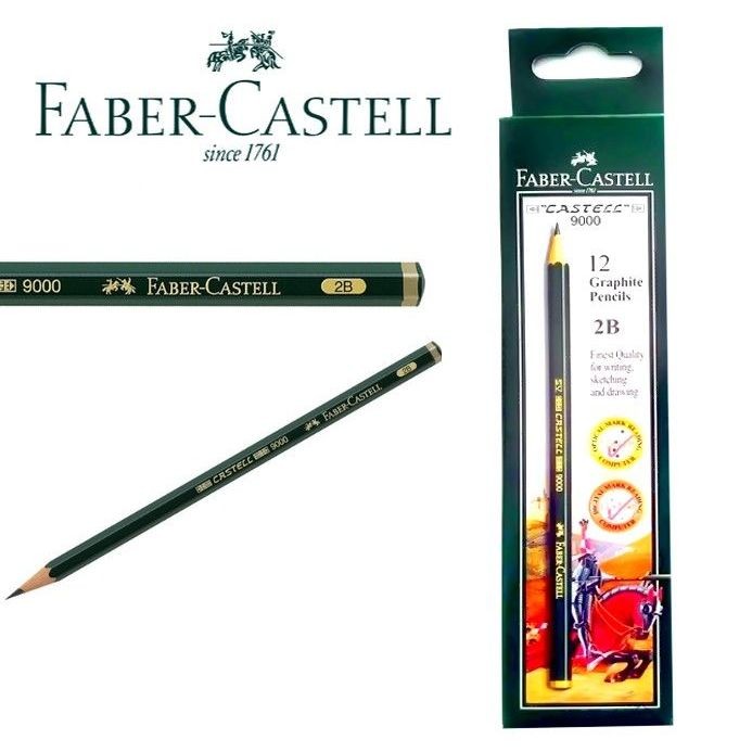 FABER CASTEL 9000 2B GRAPHITE 2B ดินสอ