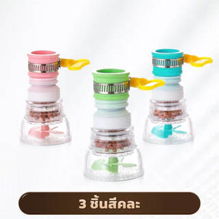 GLOPEARL หัวกรองก๊อกน้ำกันกระเด็น หมุนได้ ยืดหดได้ ติดตั้งง่าย มีให้เลือก 3 สี