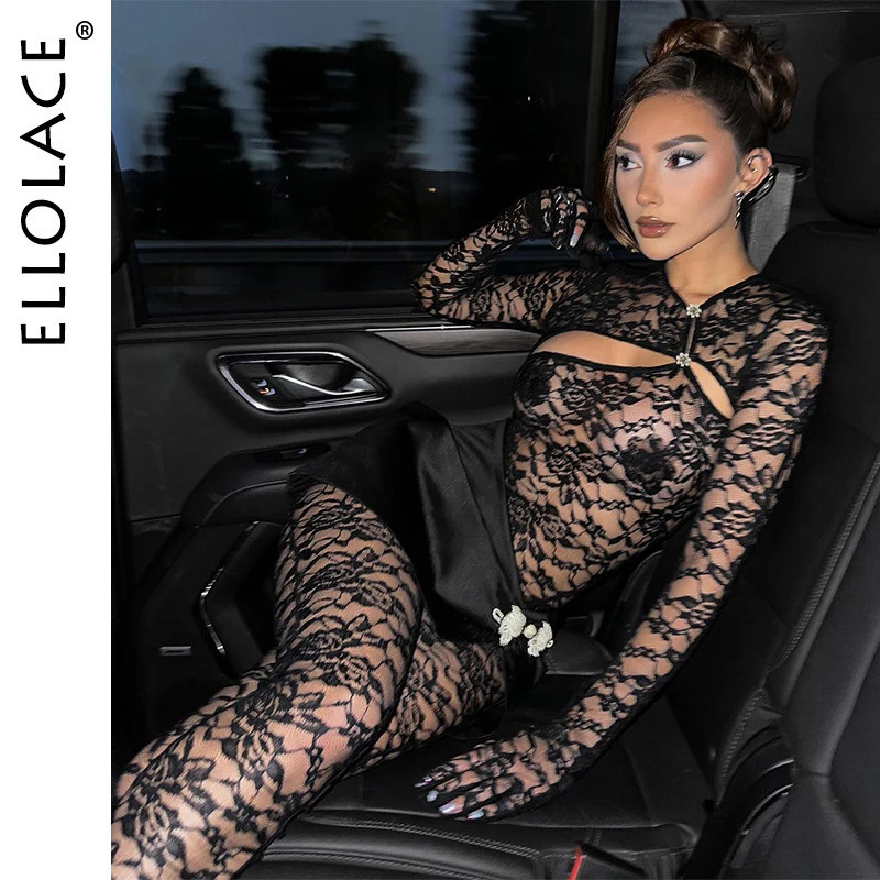 ELL Daring Lingerie Lace Hot Sexy Clothes Woman Sexual Patner Lady Full Body Youth Sexy Fantasy Cost