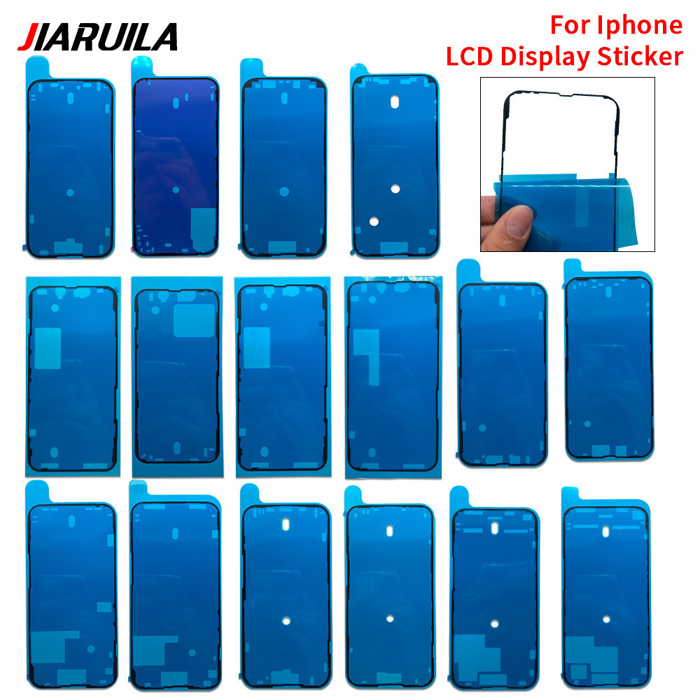 สติกเกอร์กาว LCD สําหรับโทรศัพท์ 16 15 14 Pro Max Plus 13 mini LCD หน้าจอสัมผัสจอแสดงผลสติกเกอร์กันน้ําซีล ราคา ถูกที่สุด ดีลบีเคเค แกลเลอรีภาพที่ 5