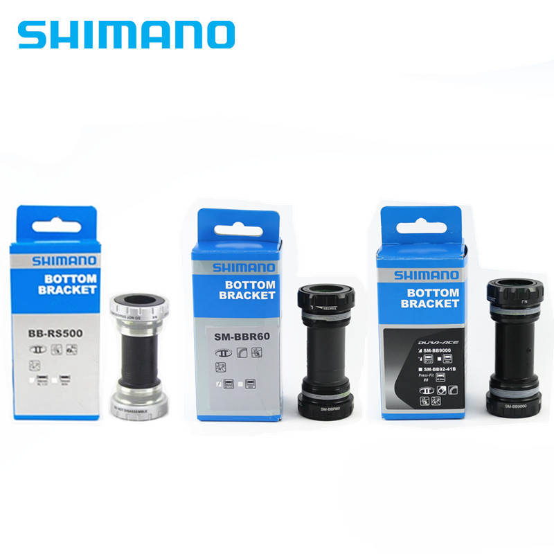 Shimano 105 แกนกลาง RS500 แผนที่แบริ่ง BB เกลียว DA/R9100 กดพอดี BBR60 แผนที่แกนกลาง