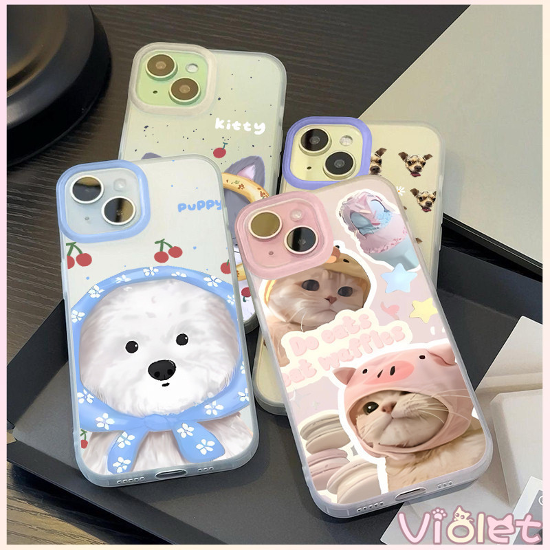 🔥Violet🔥 ส่งจากไทย🔥สินค้า 1 บาท ใช้กับ เคสไอโฟน11 16 13 14plus 15 pro max XR 12 13pro เคสเกาหลี 6P 7P 8P พสัส X 14plus