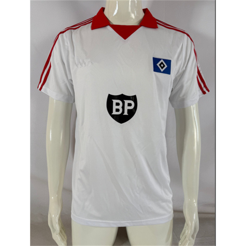 เสื้อย้อนยุคทีมฟุตบอล Hamburger SV ปี 1980-1981 สำหรับผู้ชาย มีขนาดระหว่าง S ถึง XXL
