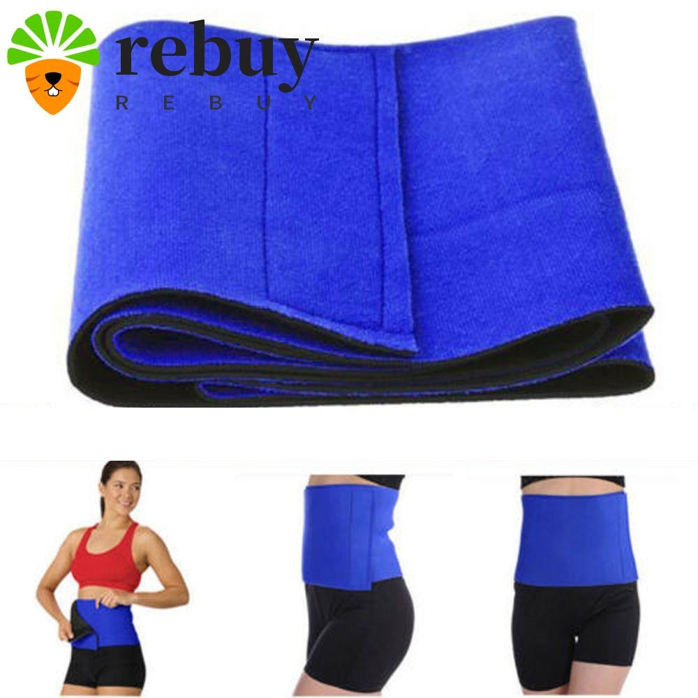 ซื้อซ้ํา เข็มขัดกระชับสัดส่วนเอวยางยืดออกกําลังกายกระชับสัดส่วนร่างกายลดน้ําหนักท้องเผาผลาญไขมัน