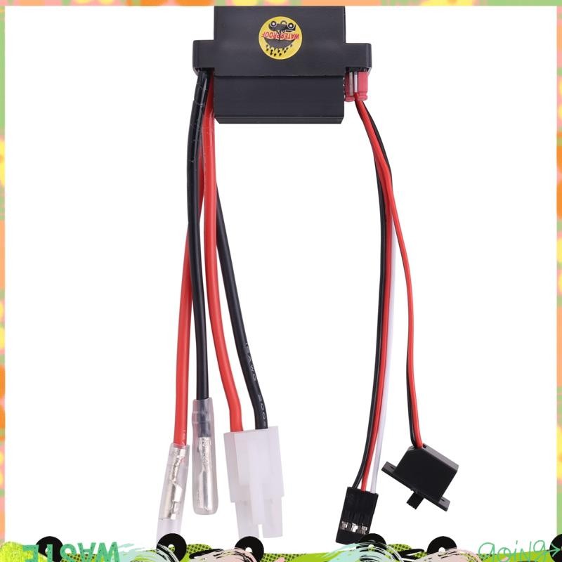 Candlered Rc ESC 320A 6-12V Brushed ESC Speed Controller 2A BEC สําหรับ RC เรือ U6L5