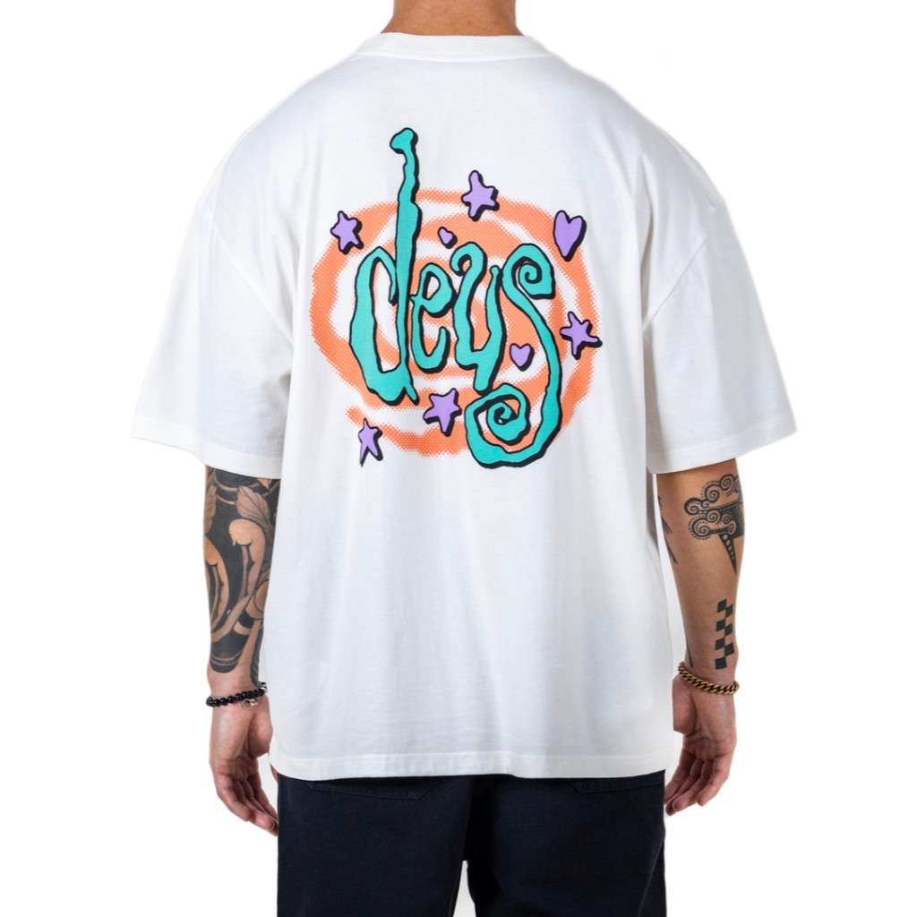 เสื้อยืดแขนสั้นพิมพ์ลายจาก Deus Ex Machina