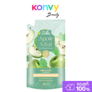 EXFAC Rose Pink Scent Shower Cream Refill 400ml เอ็กซ์แฟค ผลิตภัณฑ์ครีมอาบน้ำทำความสะอาดผิวกาย.