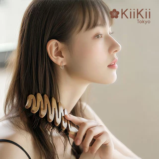 KiiKii Beauty หวีขนหมูป่า หวี หวีลดผมร่วง นวดหนังศีรษะ สำหรับนวดผม ป้องกันไฟฟ้าสถิตย์
