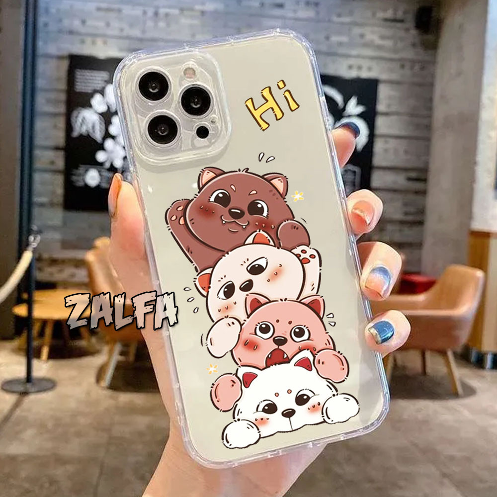 Softcase สําหรับOppo A5 PRO A3 A3X A60 A18 A38 A78 A77s A17 A16 A15 A12 A15s A11K A16k A16e A3s A54 