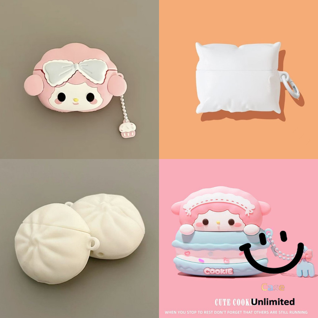 สําหรับ HOCO EW43 เคส Case เคสหูฟังบุคลิกภาพ bun ชุดหูฟังโทรศัพท์ย้อนยุค