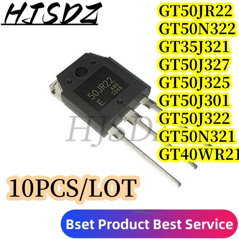 1-5PCS GT50JR22 GT50N322 GT35J321 GT40WR21 GT50J327 GT50J322 GT50J325 GT50N321 GT50J301 TO-3P Field-