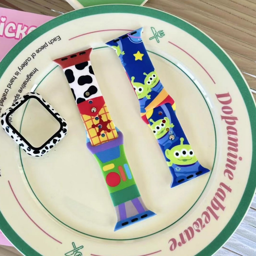 สายซิลิโคน Toy Story เหมาะสําหรับ applewatch Apple Watch iwatch98 Generation 7654SE