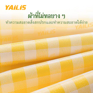 YAiLiS เสื่อปิคนิค ทนต่อการสึกหรอ กันน้ำ กันคราบ ซักได้ ลายสก็อต ขนาดต่างๆ พกพาสะดวก เสื่อ