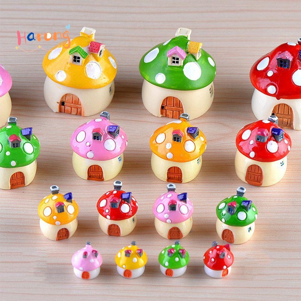 HARONG Garden Accessories Fairy Terrarium Miniature Micro Landscape