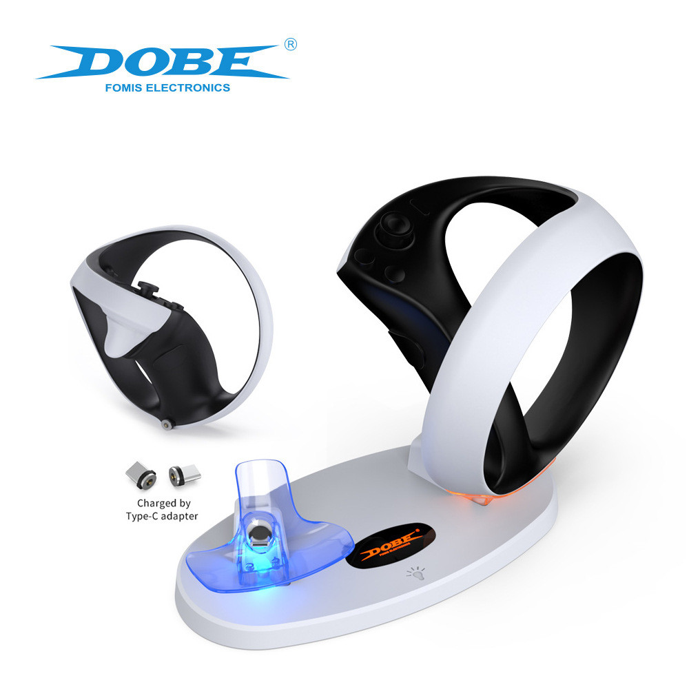 PSVR2 Gamepad แท่นชาร์จแม่เหล็ก PSVR2 พร้อมแท่นชาร์จ LED Light Handle TP5-3505
