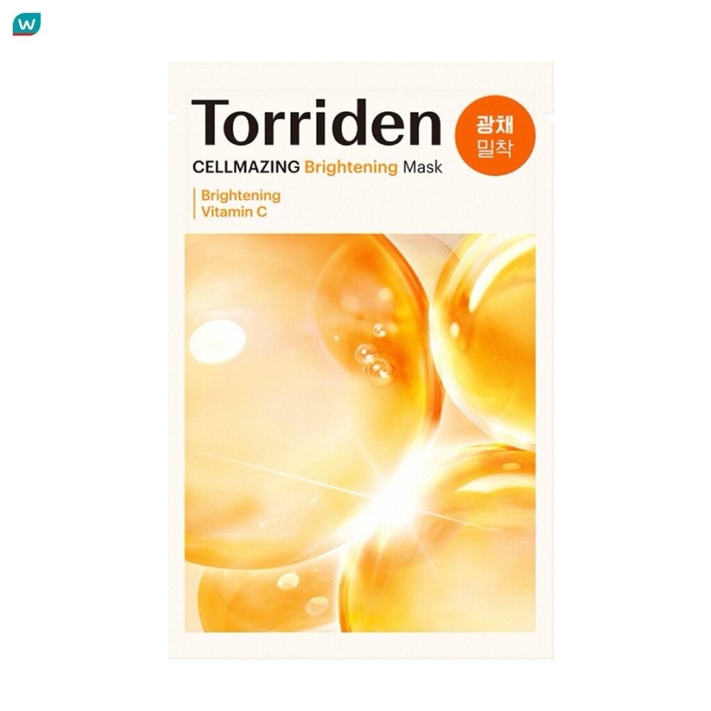 Torriden ทอร์ริเดน มาร์ค ไบรท์เทนนิ่ง เซลล์เมสซิ่ง 1 แผ่น