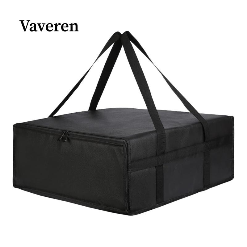 [Vaveren] Pizza Carrier Insulated Delivery Bag for Hot And Cold Food Professional Food Delivery Bag 