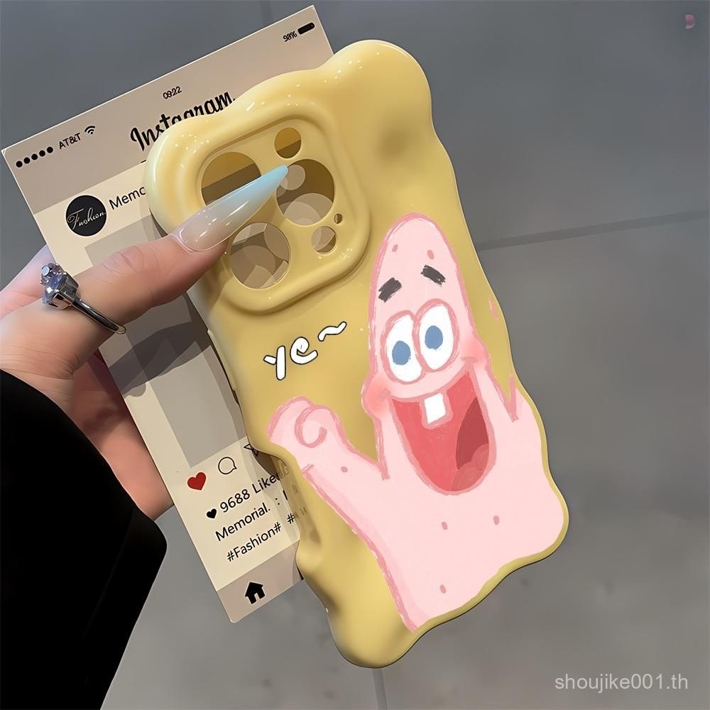 รูปแบบหินการ์ตูนสําหรับiPhone 13 12 16 14 11 15 15PRO 12PRO 15PROMAX 16PROMAX 14PROMAX 14PLUS 15PLUS