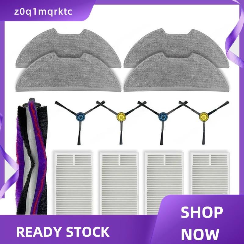 z0q1mqrktc สําหรับ M9 / NERE10s E10S / Obode A8 อะไหล่ทดแทนอุปกรณ์เสริมหลักแปรงด้านข้างกรอง Mop ผ้า